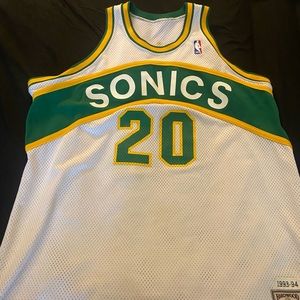 Gary Payton 1993 sonic’s jersey